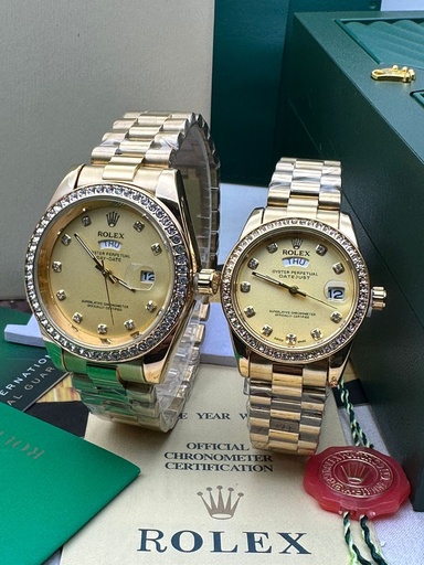ROLEX OYSTER PERPECTUAL DAY - DATE GOLD PREMIUM EDITION WATCH