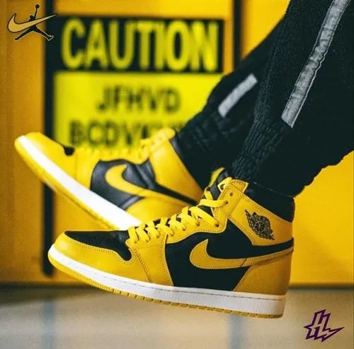 AIR JORDAN RETRO 1 YELLOW SHOE